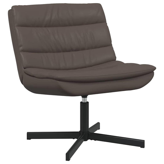Cadeira giratória Castanho 63 x 75 x 76 cm PU Brilhante