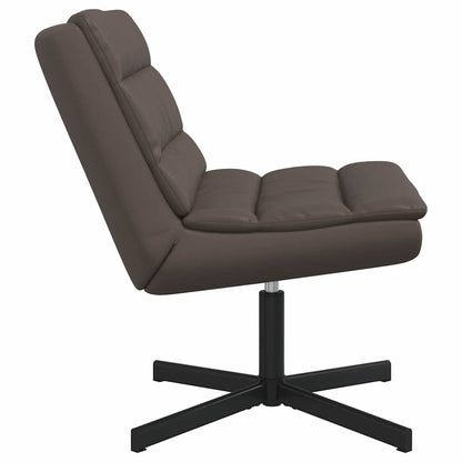 Cadeira giratória Castanho 63 x 75 x 76 cm PU Brilhante