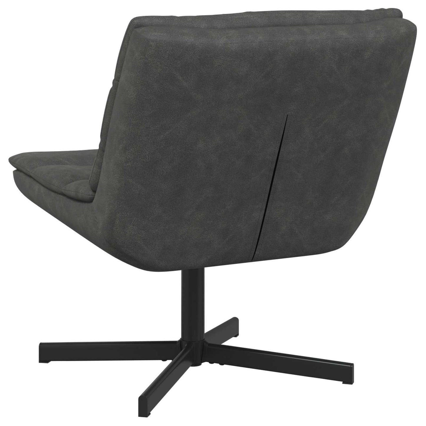 Cadeira giratória Preto 63 x 75 x 76 cm PU Antigo