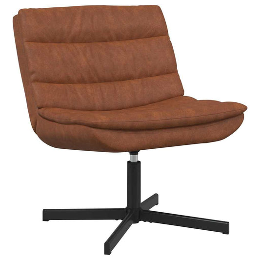 Cadeira giratória Castanho 63 x 75 x 76 cm PU Antigo