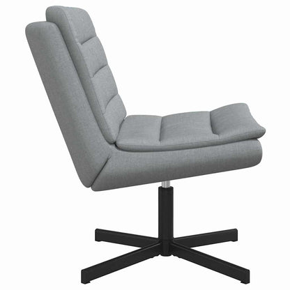 Cadeira giratória Cinzento-claro 63 x 75 x 76 cm tecido