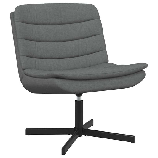 Cadeira giratória Cinza Escuro 63 x 75 x 76 cm tecido