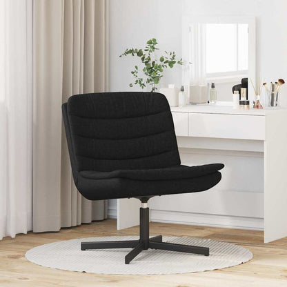 Cadeira giratória Preto 63 x 75 x 76 cm tecido