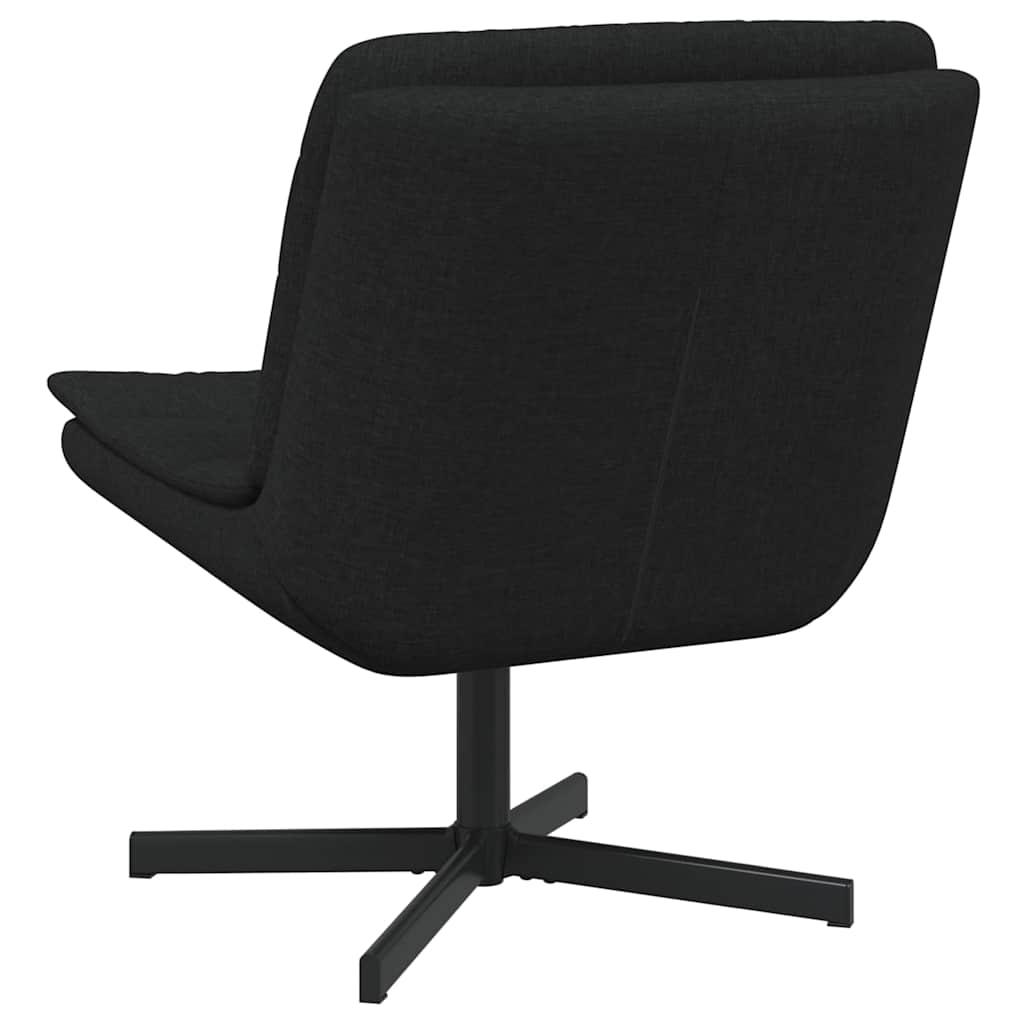 Cadeira giratória Preto 63 x 75 x 76 cm tecido