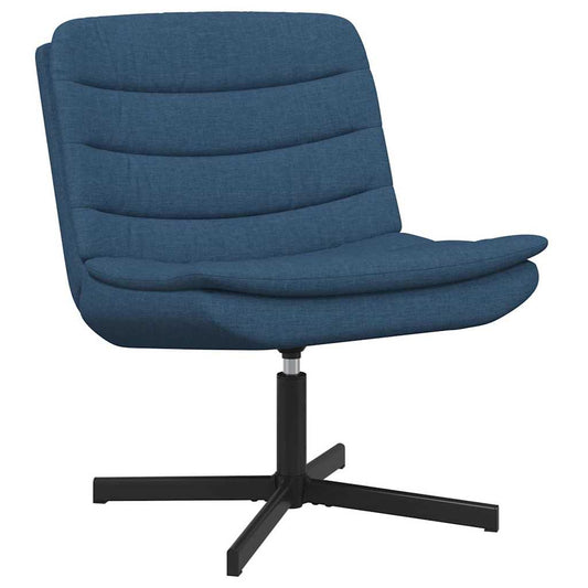 Cadeira giratória Azul 63 x 75 x 76 cm tecido
