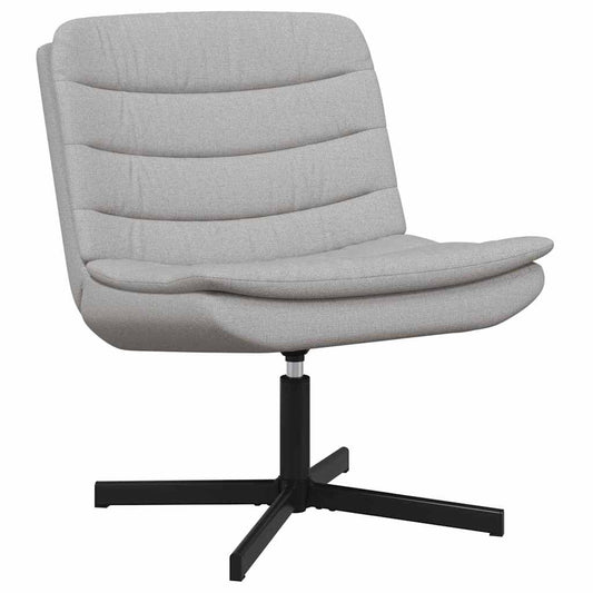 Cadeira giratória Cinza Nuvem 63 x 75 x 76 cm tecido