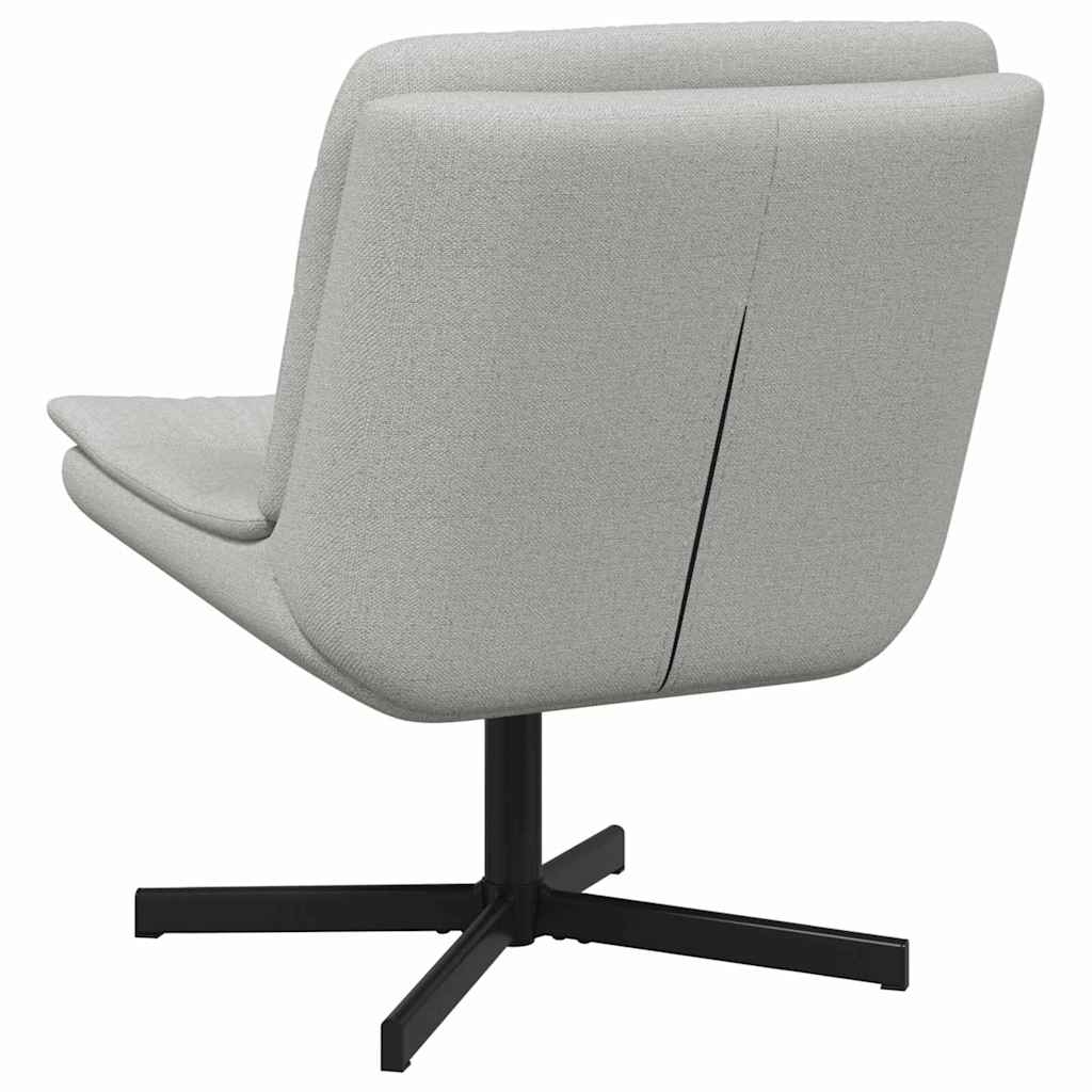 Cadeira giratória Cinza Nuvem 63 x 75 x 76 cm tecido