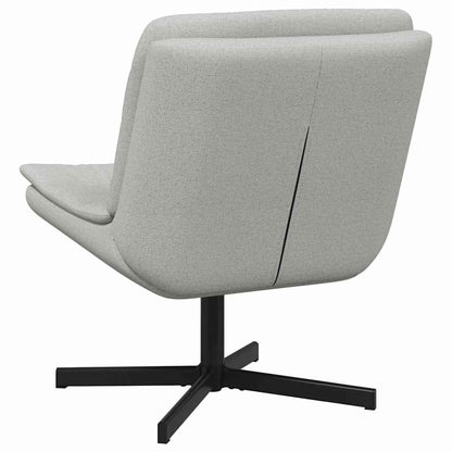 Cadeira giratória Cinza Nuvem 63 x 75 x 76 cm tecido