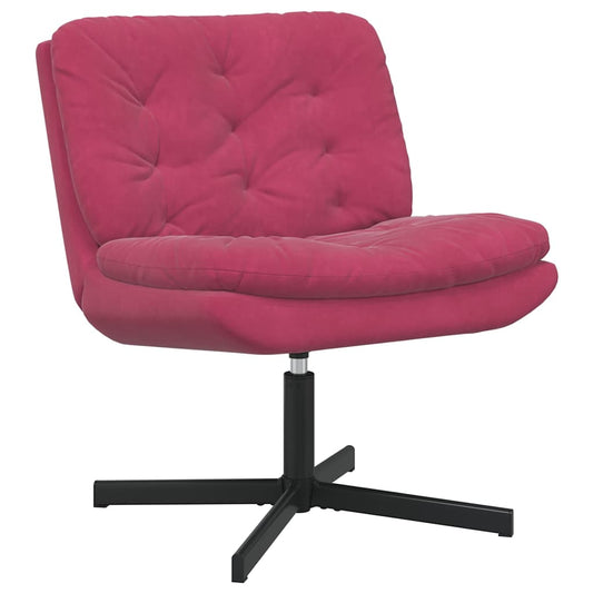 Cadeira Relaxante Giratória Vinho Vermelho 63 x 75 x 76 cm