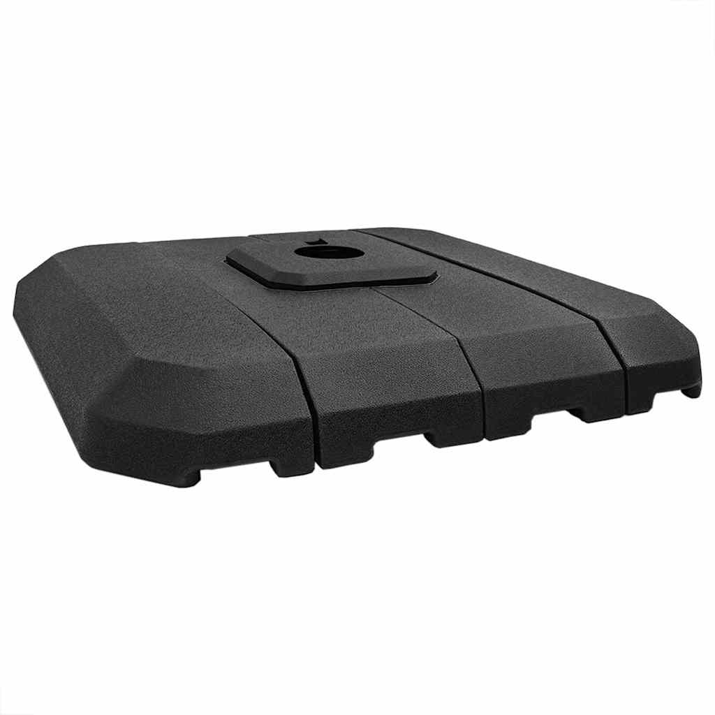 Base para guarda-sol de braço articulado Preto 98 x 98 x 98 cm