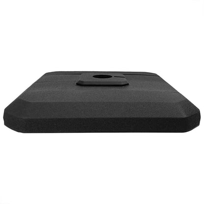 Base para guarda-sol de braço articulado Preto 98 x 98 x 98 cm