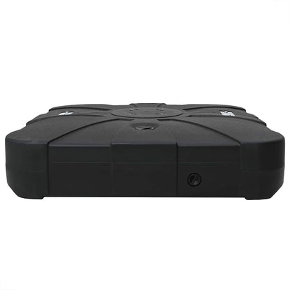 Base para guarda-sol de braço articulado Preto 86 x 86 x 19 cm