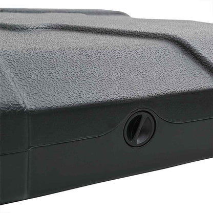 Base para guarda-sol de braço articulado Preto