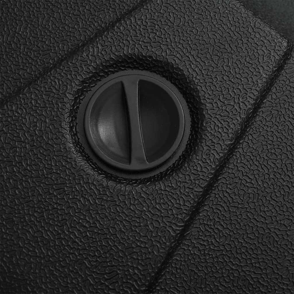 Base para guarda-sol de braço articulado Preto