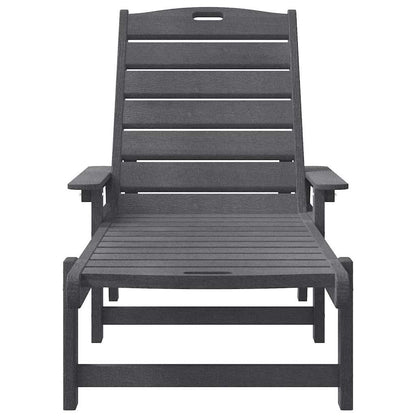 Móveis de Lounge para Jardim 2-pessoa 2 pcs Cinzento-claro