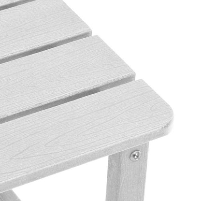 Móveis de Lounge para Jardim 3 pcs Branco 38 x 38 x 46cm