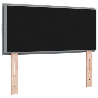 Cabeceira com cabeceira Cinzento-claro 100 cm Couro Sintético