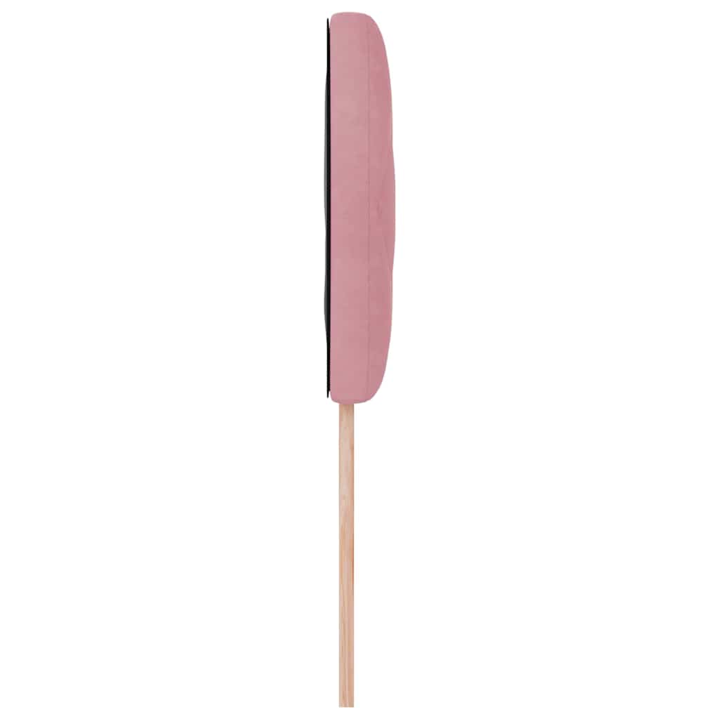 Cabeceira com cabeceira Rosa 100 cm Veludo