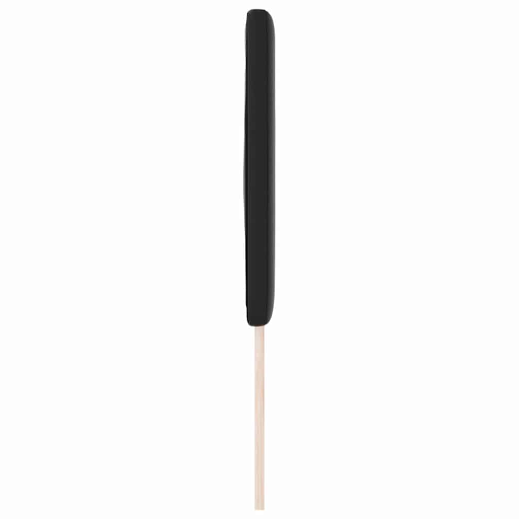 Cabeceira LED Preto 180 cm Couro Sintético