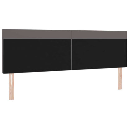 Cabeceira LED Cinzeto 180 cm Couro Sintético