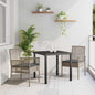 Cadeira de Jardim 2 pcs Cinzeto 53 x 60 x 85cm vime PE