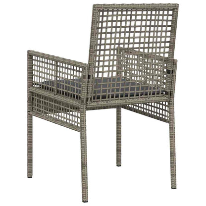 Cadeira de Jardim 2 pcs Cinzeto 53 x 60 x 85cm vime PE