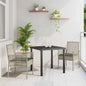 Cadeira de Jardim 2 pcs Cinzento-claro 53 x 60 x 85cm vime PE