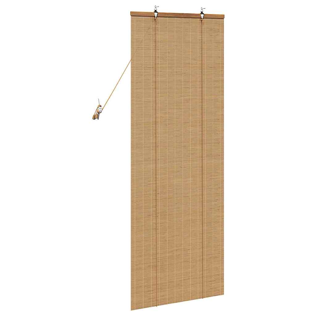 Persianas e Sombras de Janela Outros Manual Marrom Claro Bambu
