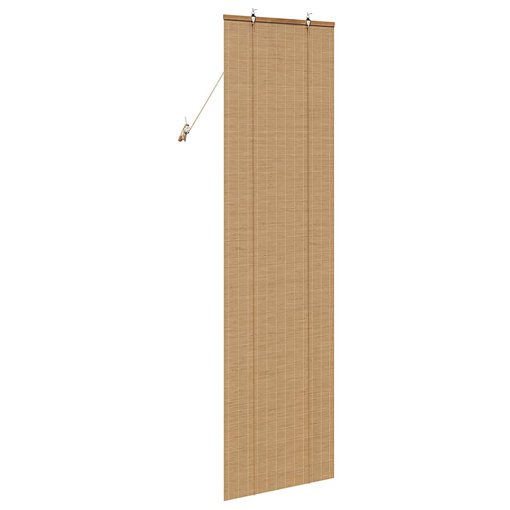 Persianas e Sombras de Janela Outros Manual Marrom Claro Bambu