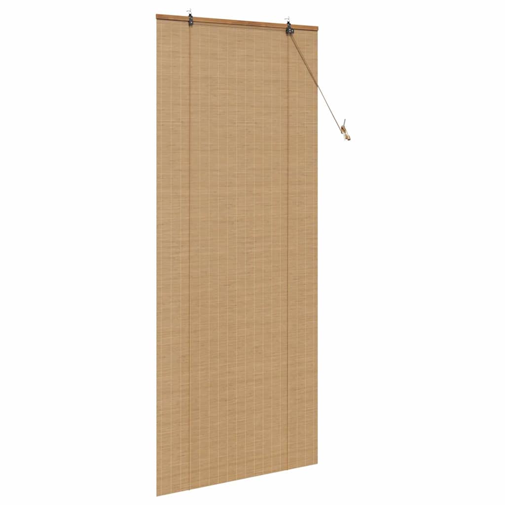 Persianas e Sombras de Janela Outros Manual Marrom Claro Bambu