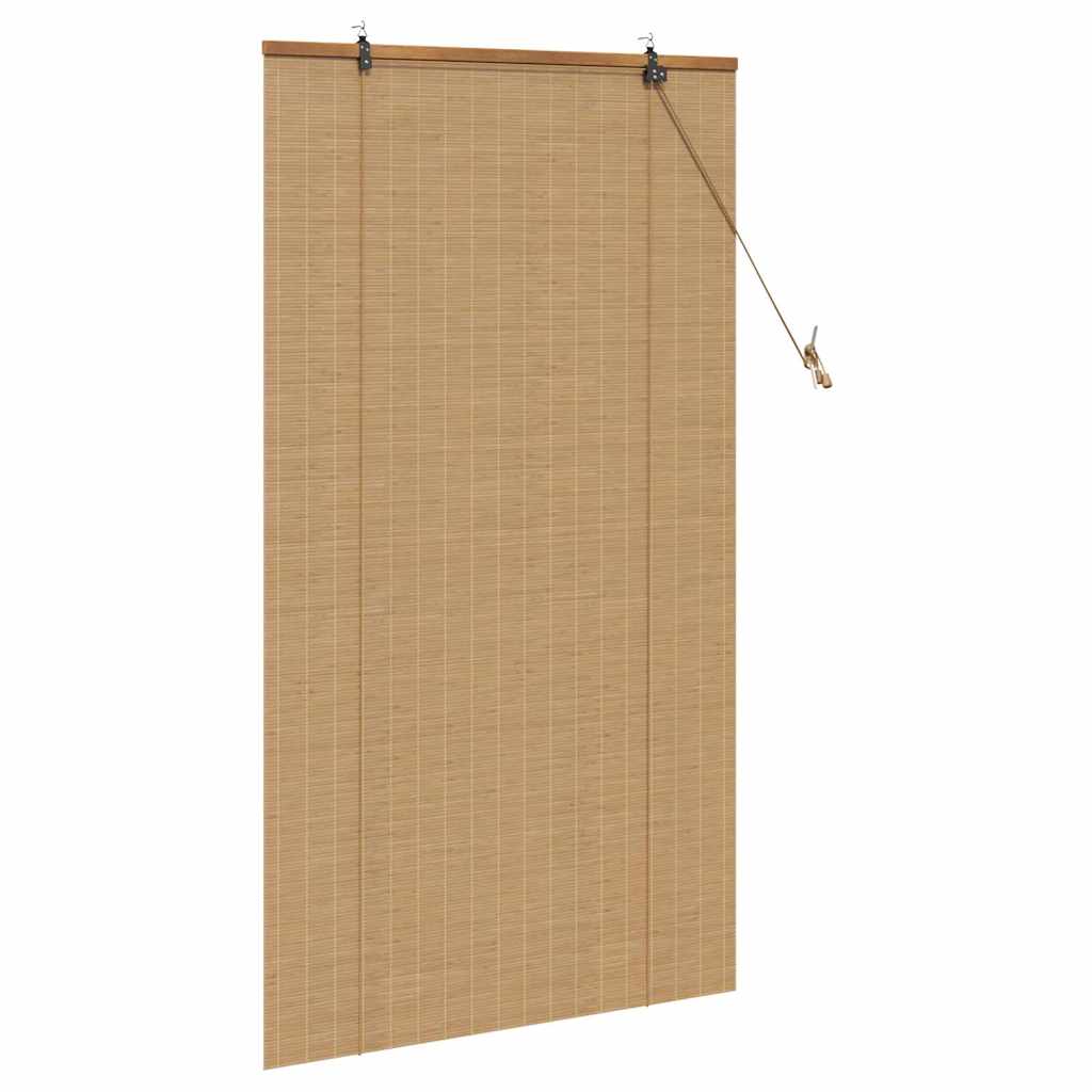 Persianas e Sombras de Janela Outros Manual Marrom Claro Bambu