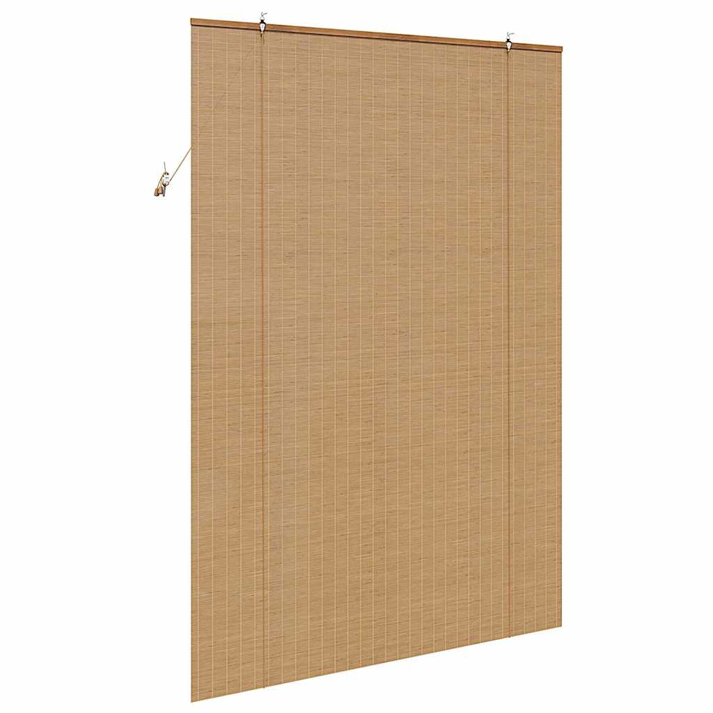 Persianas e Sombras de Janela Outros Manual Marrom Claro Bambu