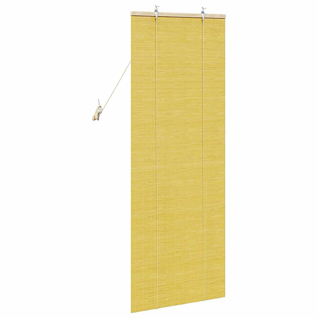 Persianas e Sombras de Janela Outros Manual Amarelo Bambu