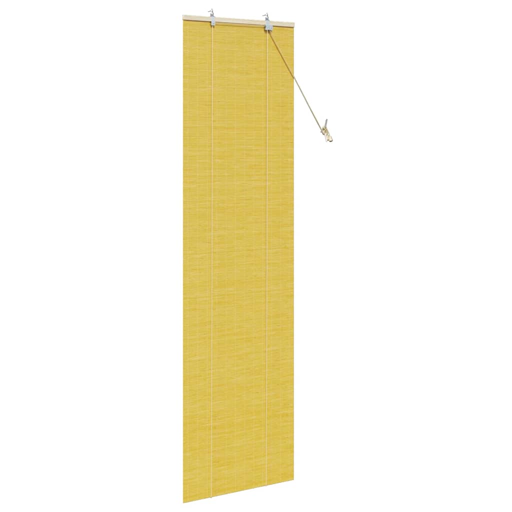 Persianas e Sombras de Janela Outros Manual Amarelo Bambu