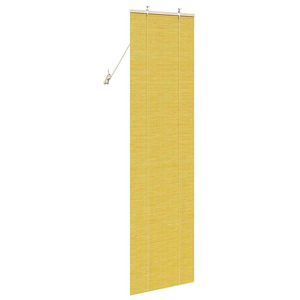 Persianas e Sombras de Janela Outros Manual Amarelo Bambu