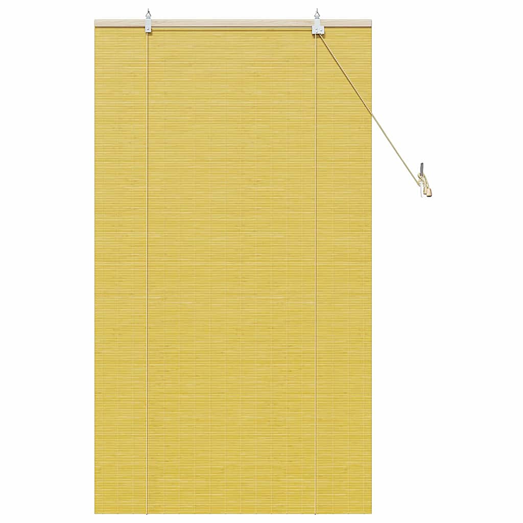 Persianas e Sombras de Janela Outros Manual Amarelo Bambu