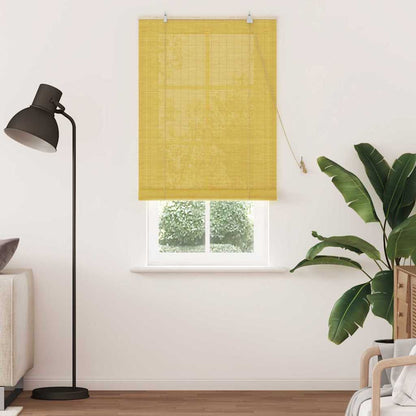 Persianas e Sombras de Janela Outros Manual Amarelo Bambu