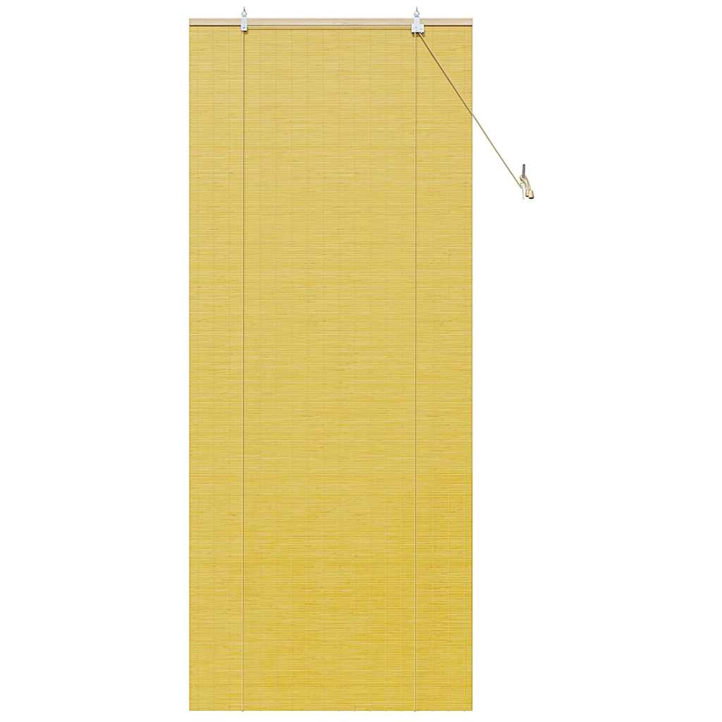Persianas e Sombras de Janela Outros Manual Amarelo Bambu