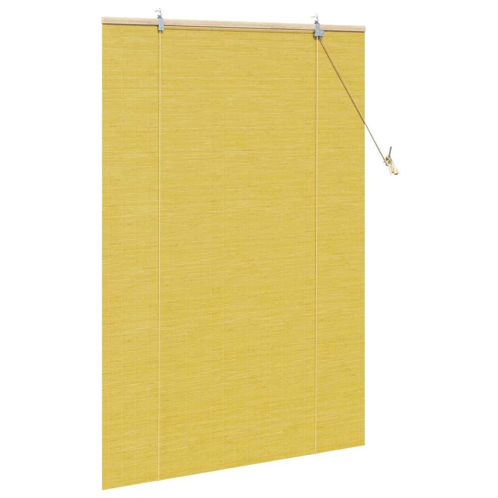 Persianas e Sombras de Janela Outros Manual Amarelo Bambu