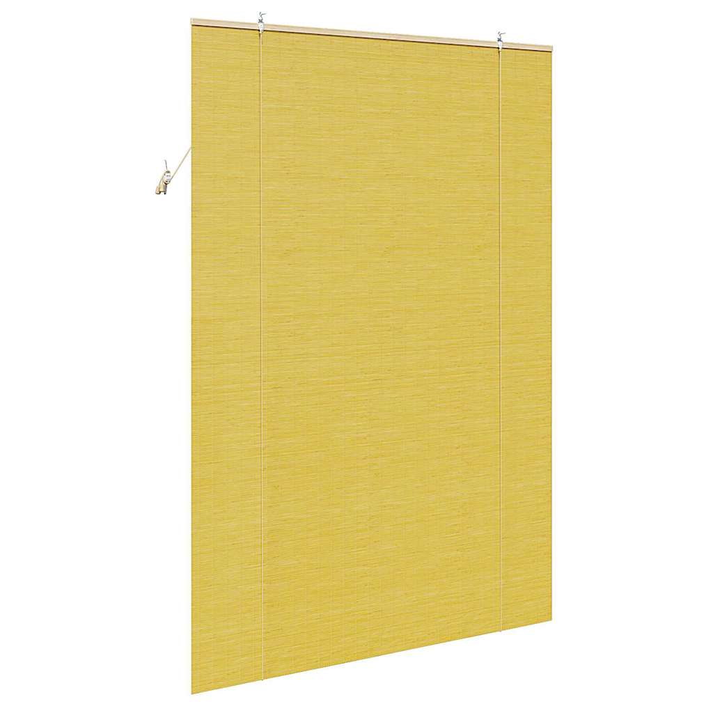 Persianas e Sombras de Janela Outros Manual Amarelo Bambu
