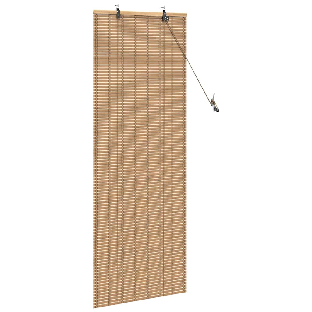 Estores de rolo Outros Manual Marrom Claro 60 x 160 cm Bambu