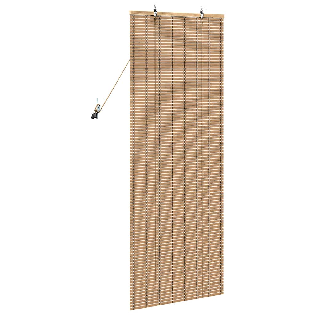 Estores de rolo Outros Manual Marrom Claro 60 x 160 cm Bambu