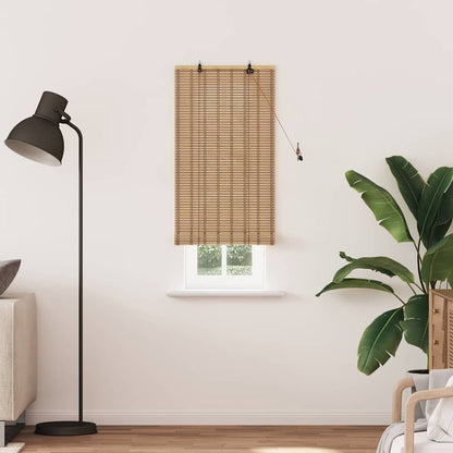 Estores de rolo Outros Manual Marrom Claro 80 x 220 cm Bambu
