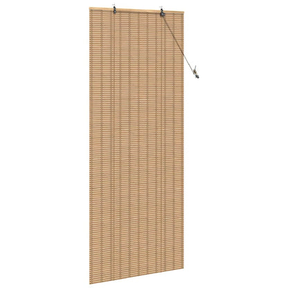 Estores de rolo Outros Manual Marrom Claro 80 x 220 cm Bambu