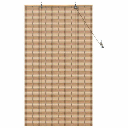 Estores de rolo Outros Manual Marrom Claro 80 x 220 cm Bambu