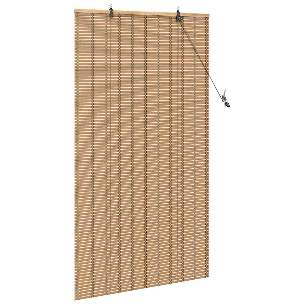 Estores de rolo Outros Manual Marrom Claro 90 x 160 cm Bambu