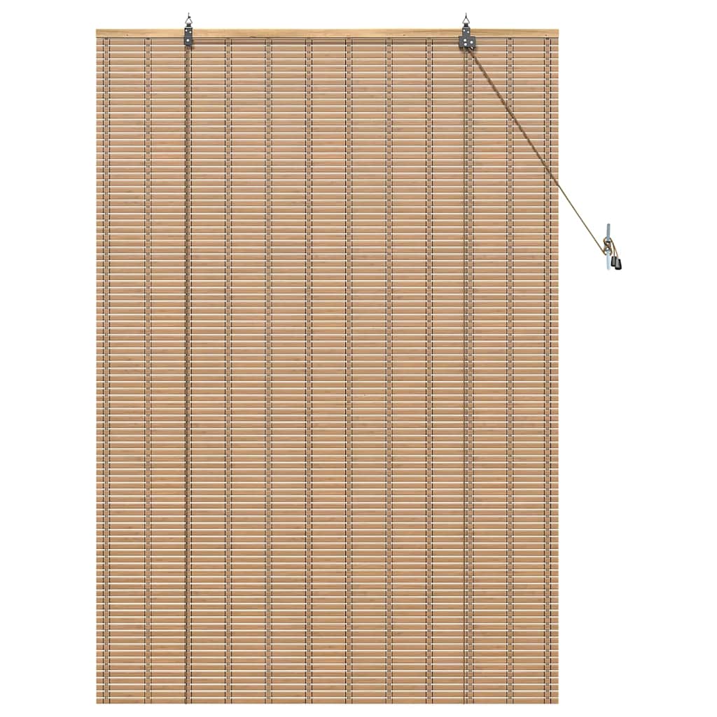 Estores de rolo Outros Manual Marrom Claro 110 x 160 cm Bambu