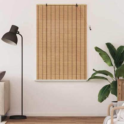 Estores de rolo Outros Manual Marrom Claro 120 x 160 cm Bambu