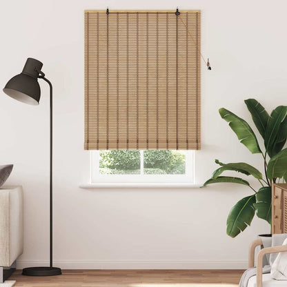 Estores de rolo com cortinas Manual Natura 120 x 220 cm Bambu