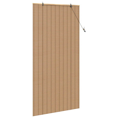 Estores de rolo com cortinas Manual Natura 120 x 220 cm Bambu